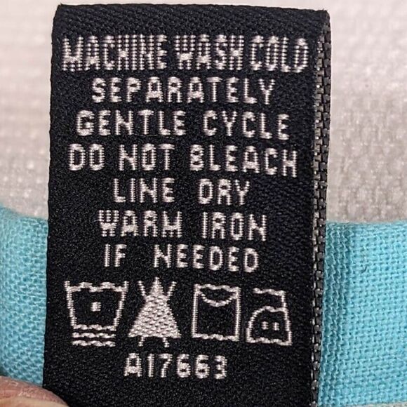 Dialogue Shacket Blazer Womens 12 Aqua Lined Button Up Long Sleeve Front Pockets - Picture 14 of 14